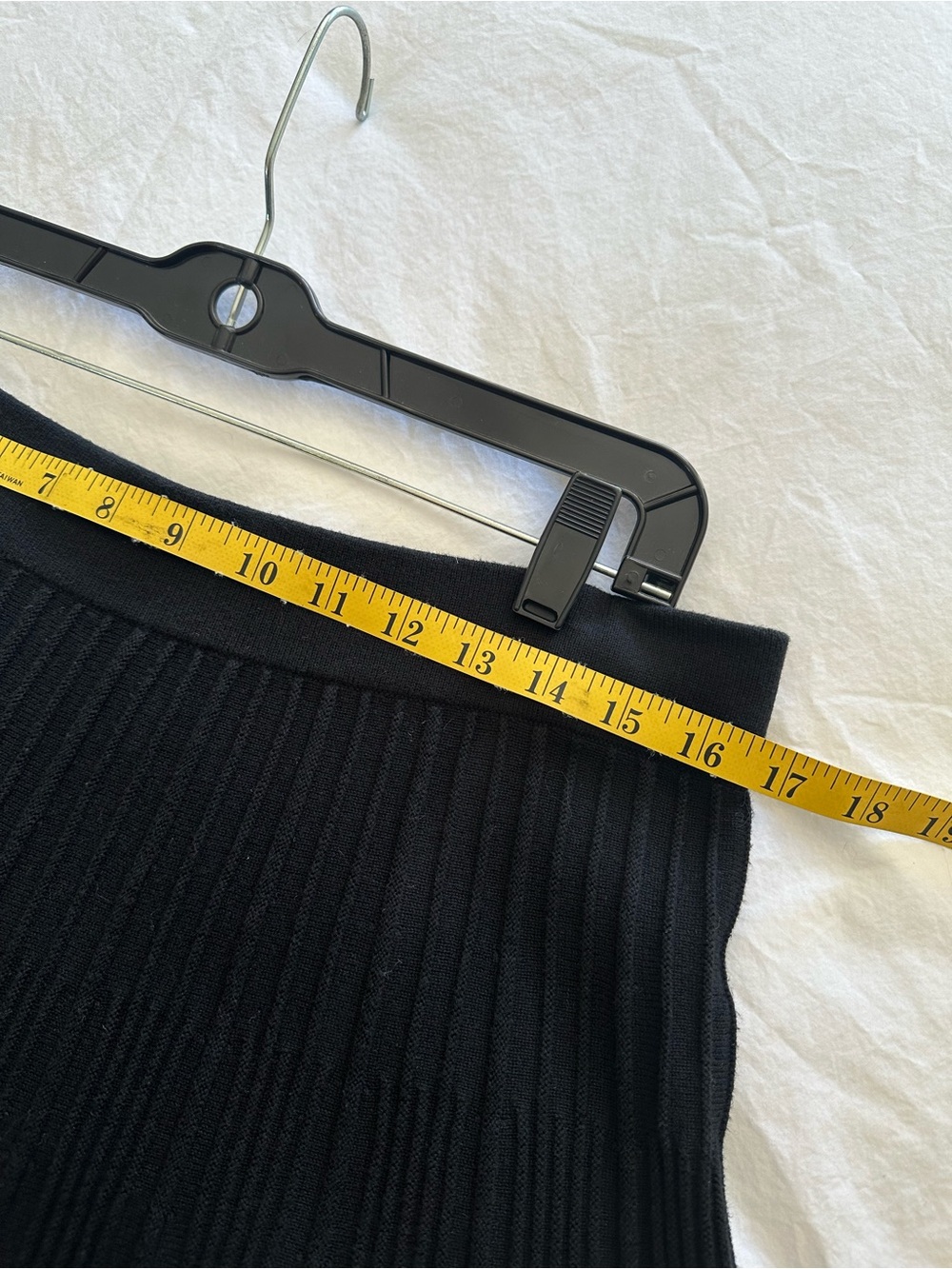 CAbi Black Knit Circle Skirt, size medium - Picture 5 of 7